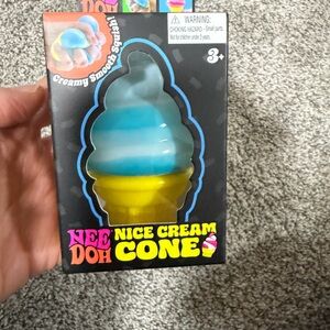 Nee Doh Nice Cream Cone Squishy Toy